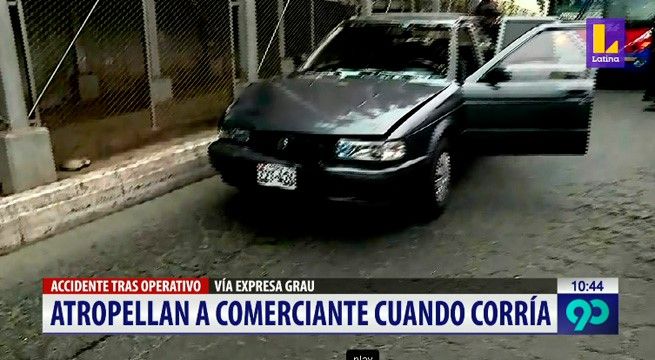 Atropellan a comerciante que intentaba escapar de fiscalizadores