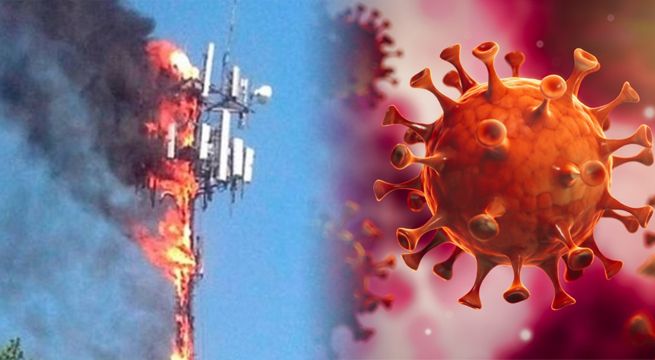 Hombre es condenado a prisión tras quemar una antena 5G, asegurando que propaga el coronavirus