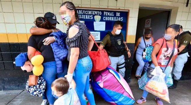 Internos de diversos penales del país reciben las gracias presidenciales