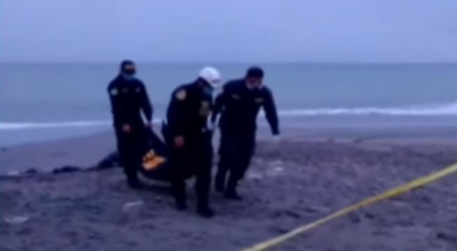 Encuentran cuerpo sin vida de mujer flotando en el mar de Ancón