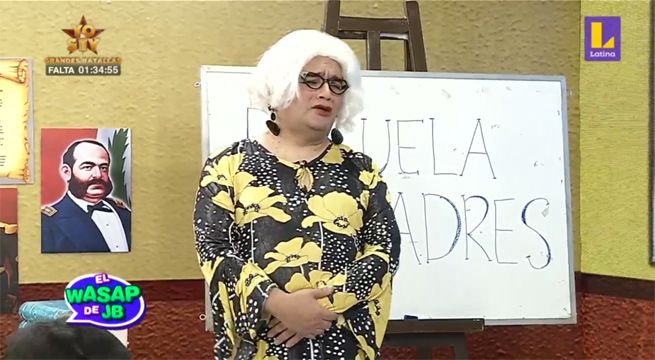 La miss Gloria dirigió una clase más en la escuela de padres de El Wasap de JB [VIDEO]