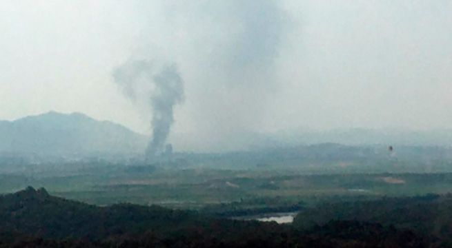 Corea del Norte destruye su oficina de enlace intercoreana en la zona fronteriza