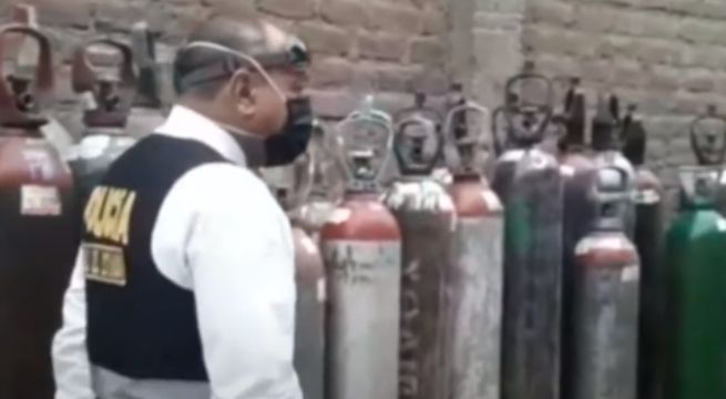 San Luis: intervienen cochera donde se ofrecía oxígeno industrial como medicinal