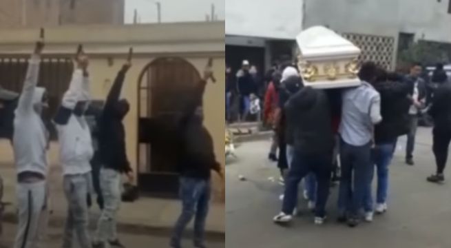 A balazos y con música a todo volumen: así despiden a un delincuente en Comas [VIDEO]