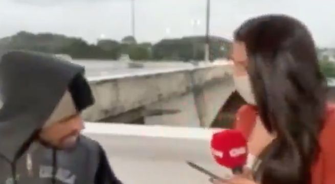 Reportera es asaltada en plena transmisión en vivo