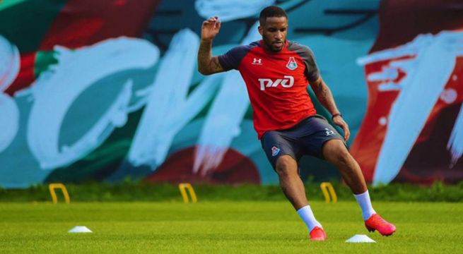 Jefferson Farfán regresó a los entrenamientos con el Lokomotiv de Moscú
