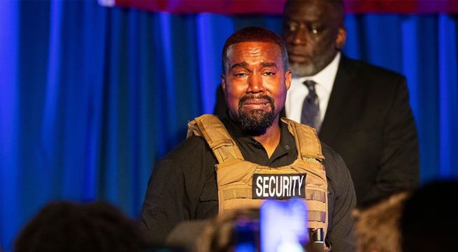 Entre lágrimas, Kanye West lanzó su campaña presidencial [VIDEO]