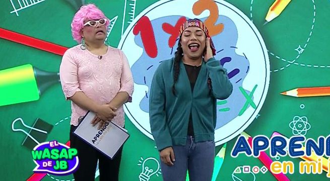 Gloria puso en aprietos a Stephanie Óreo con sus preguntas en Aprendo en mi Jato