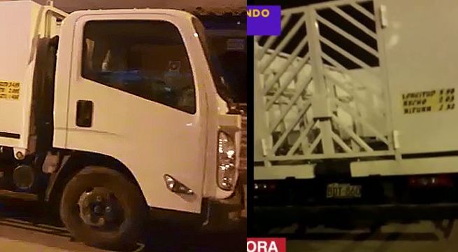 Recuperaron camión de empresa del 'Ángel del oxígeno de SJM'