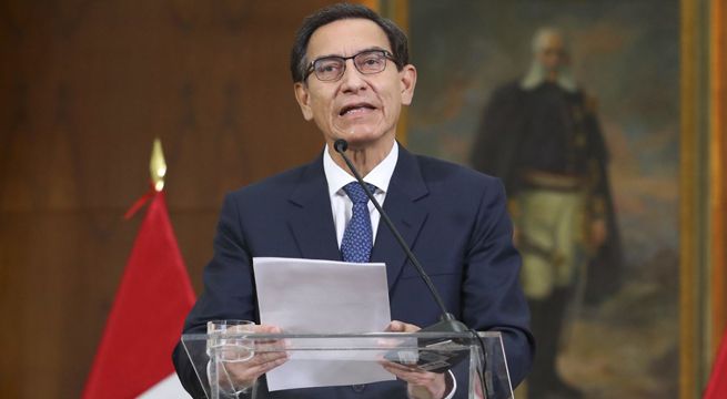 Vizcarra advierte al Congreso: 
