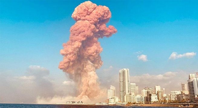 Esta terrible negligencia habría provocado la explosión en Beirut