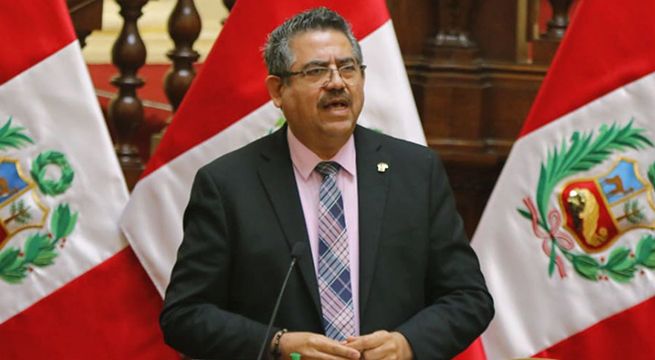 Merino rechazó acusación de chantaje en voto de confianza a Cateriano