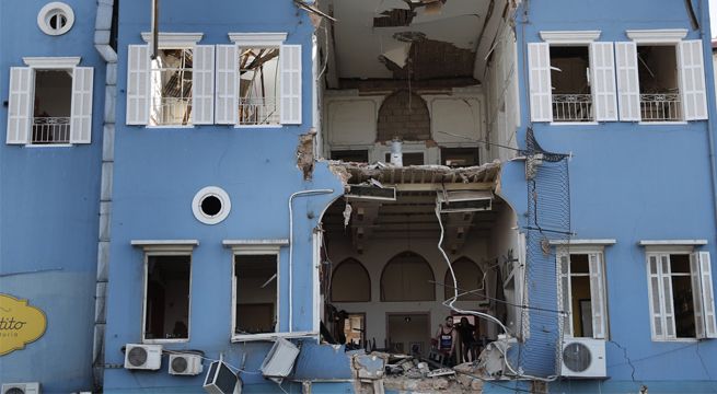 Su casa fue destruida por la explosión en Beirut, pero ella sigue tocando el piano [VIDEO]