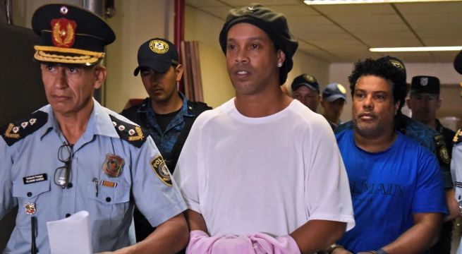 Juez paraguayo resolverá si Ronaldinho queda libre el 24 de agosto