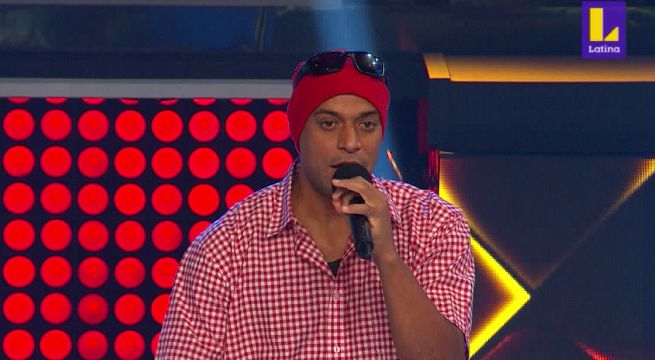 Llegó al programa para imitar a Bahiano y así le fue