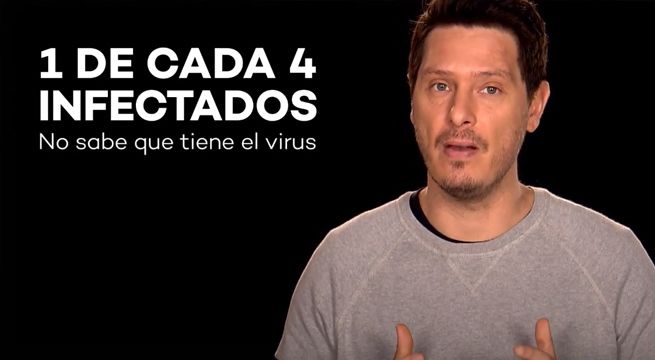 ¡NO TE CONFÍES! Uno de cada cuatro infectados no sabe que tiene Covid-19