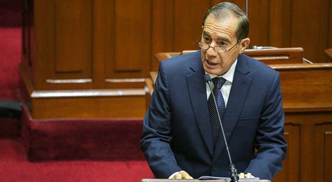 Walter Martos: los principales anuncios del premier ante el pleno del Congreso