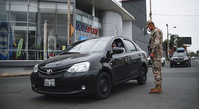 Nuevo pase vehicular será necesario para movilizarse los domingos