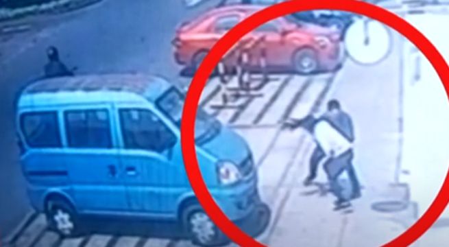 Jesús María: joven es víctima de 'raqueteros' frente al Campo de Marte [VIDEO]