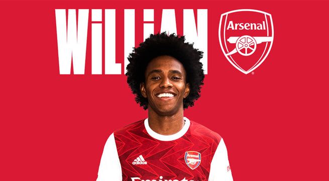 Arsenal anuncia la contratación del brasileño Willian