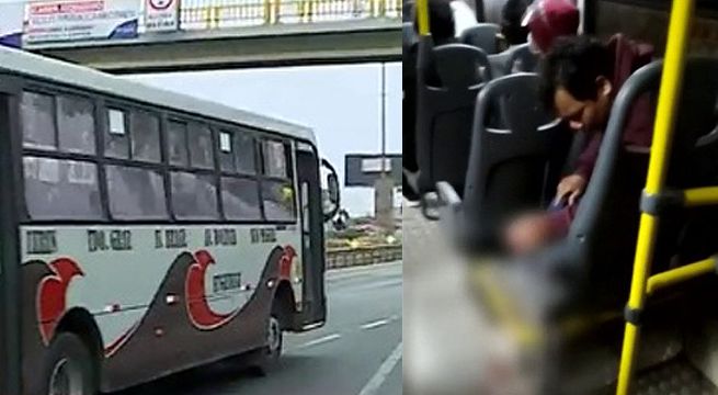 Asalto y balacera dentro de bus deja cuatro heridos [Video]
