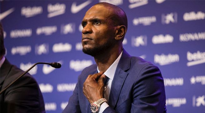 El Barcelona despide a Eric Abidal como director deportivo