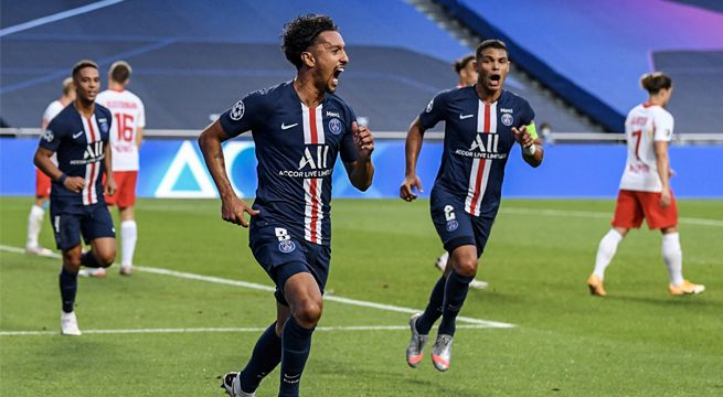 PSG pasó por encima del Leipzig y clasificó a la final de la Champions League