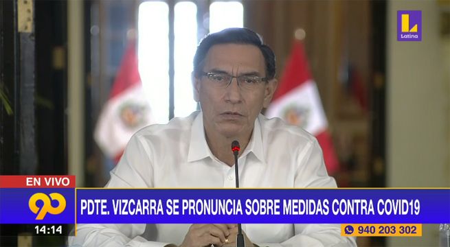 El presidente Vizcarra habló acerca de la llegada de la vacuna contra el Covid-19 al Perú [VIDEO]