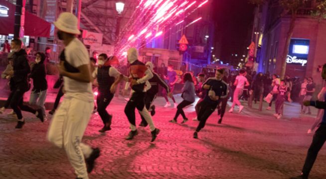 Al menos 158 detenidos tras incidentes en París por derrota del PSG en final de la Champions