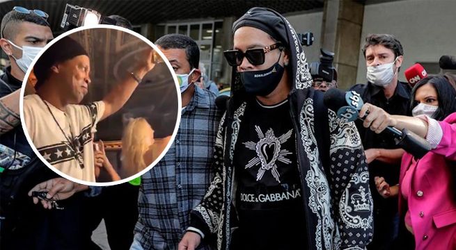 Ronaldinho salió libre… ¿y organizó una fiesta? [VIDEO]
