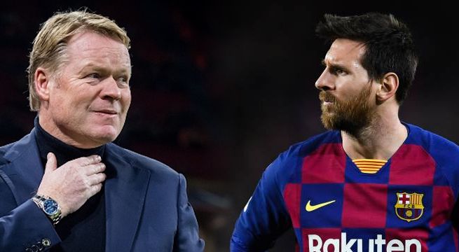 Ronald Koeman quemará el último cartucho para convencer a Lionel Messi