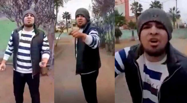 Joven sin mascarilla insulta a sereno con frases racistas [Video]