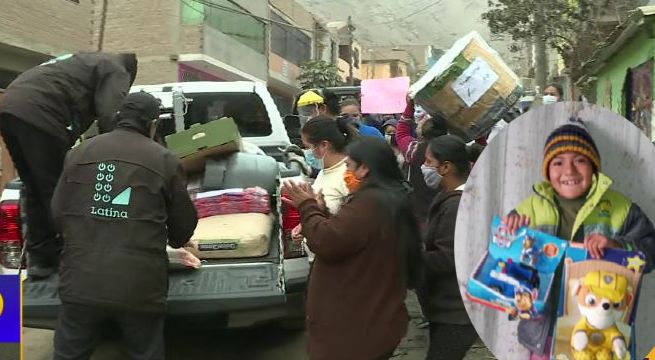 Latina llevó ayuda a niño que ingirió ácido por error [Video]