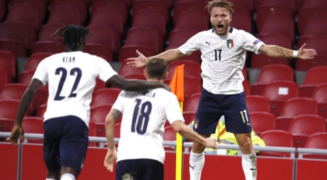 Italia vence a Holanda con gol de Nicolo Barella