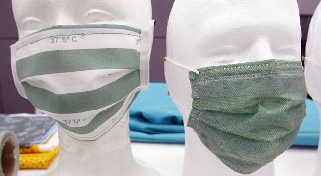 Empresa española crea una mascarilla que cambia de color si detecta fiebre
