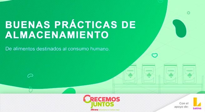 Aprende con Crecemos Juntos: Buenas prácticas de almacenamiento de alimentos