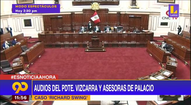Presentan Audios donde el presidente Vizcarra habla del caso ‘Richard Swing’