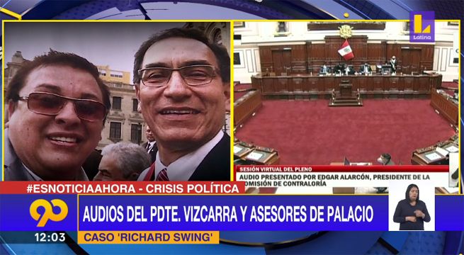 Esto dice el primer audio del presidente Martín Vizcarra sobre el caso Richard Swing [VIDEO]