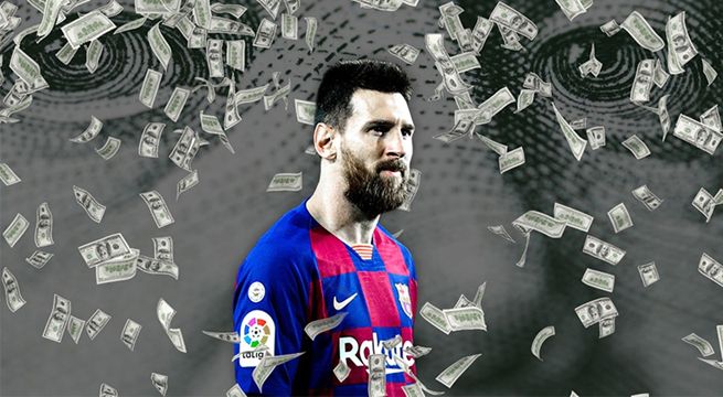 A pesar de los problemas, Messi siegue siendo el futbolista con más dinero