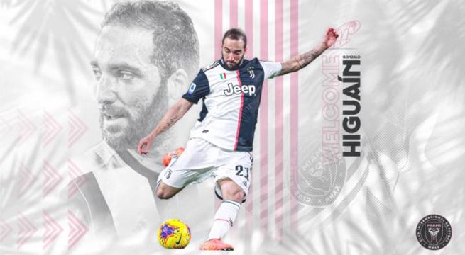 Gonzalo Higuaín es anunciado como nuevo fichaje de un equipo de la MLS