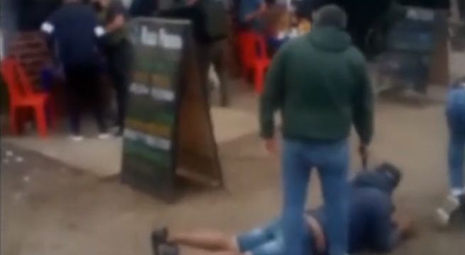 Capturan a 15 extorsionadores tras persecución en la Panamericana Sur