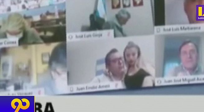 Congresista argentino protagonizó escena sexual en vivo [Video]