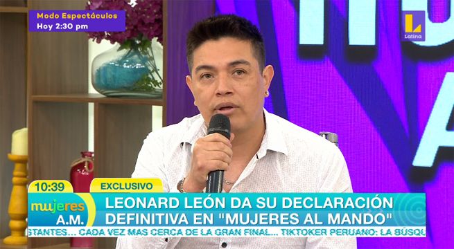 Leonard León da su declaración definitiva en Mujeres al Mando
