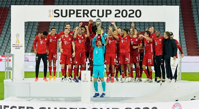 Bayern Múnich se corona campeón de la Supercopa de Alemania