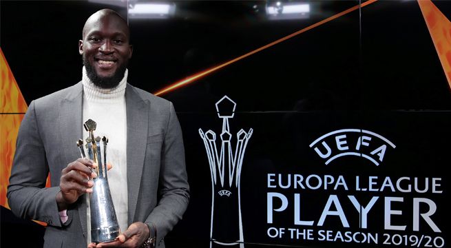 Romelu Lukaku gana el premio al mejor jugador de la Europa League