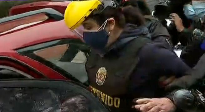 Karem Roca fue detenida preliminarmente esta mañana por caso Swing [VIDEO]