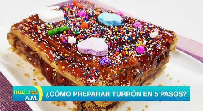 Mujeres al Mando: Cómo preparar un turrón en 5 pasos