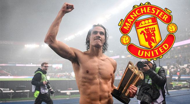 Manchester United hace oficial la contratación de Edinson Cavani