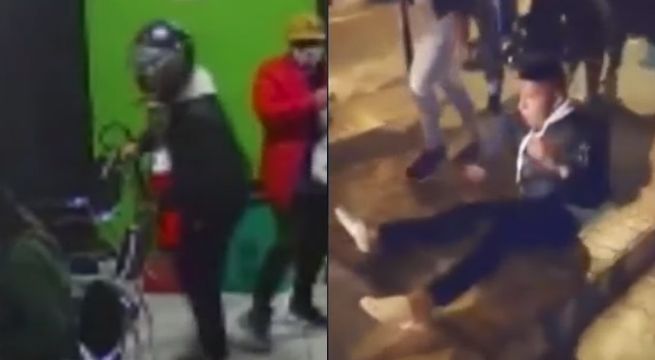 Chorrillos: sujetos asaltan casa de apuestas y casi son linchados por clientes