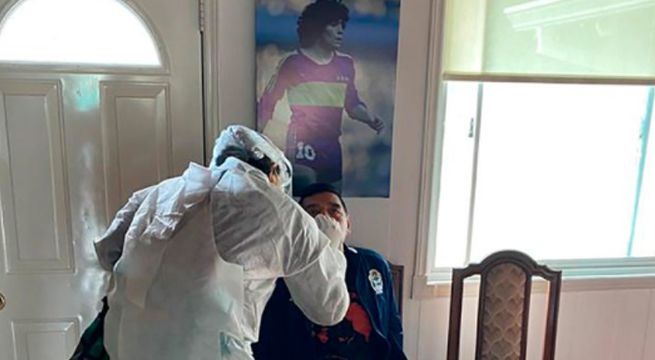 Astro argentino Maradona da negativo en hisopado de COVID-19